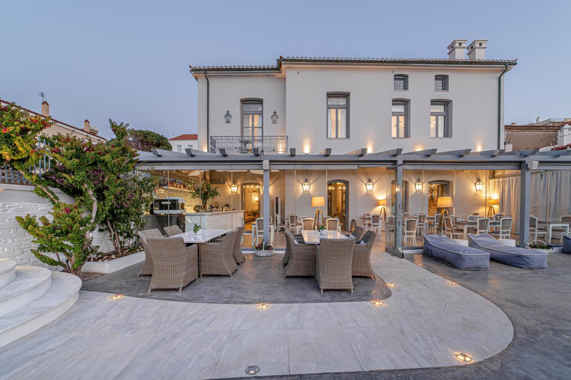 Micra Anglia Boutique Hotel & Spa Andros Town Exterior foto