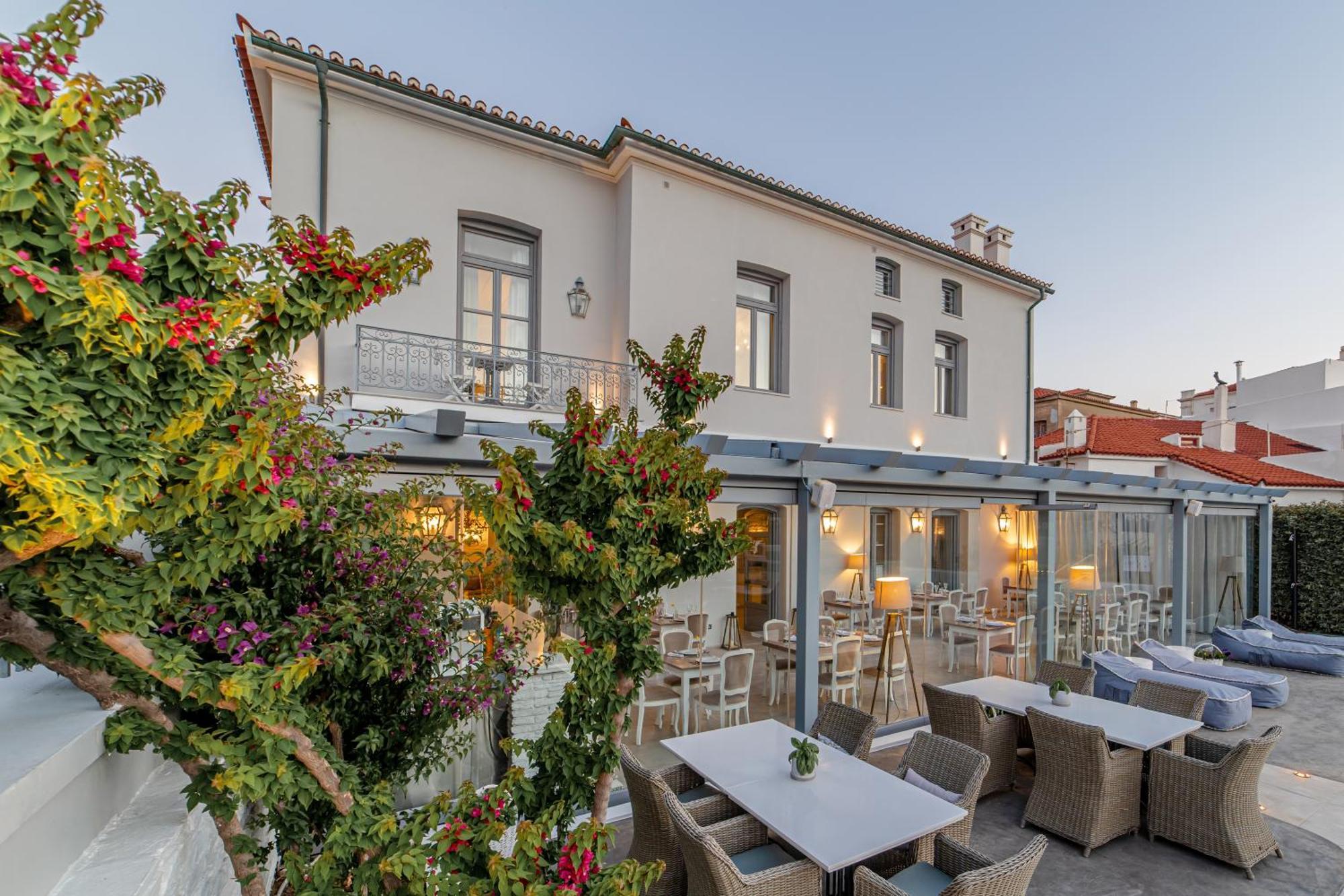 Micra Anglia Boutique Hotel & Spa Andros Town Exterior foto