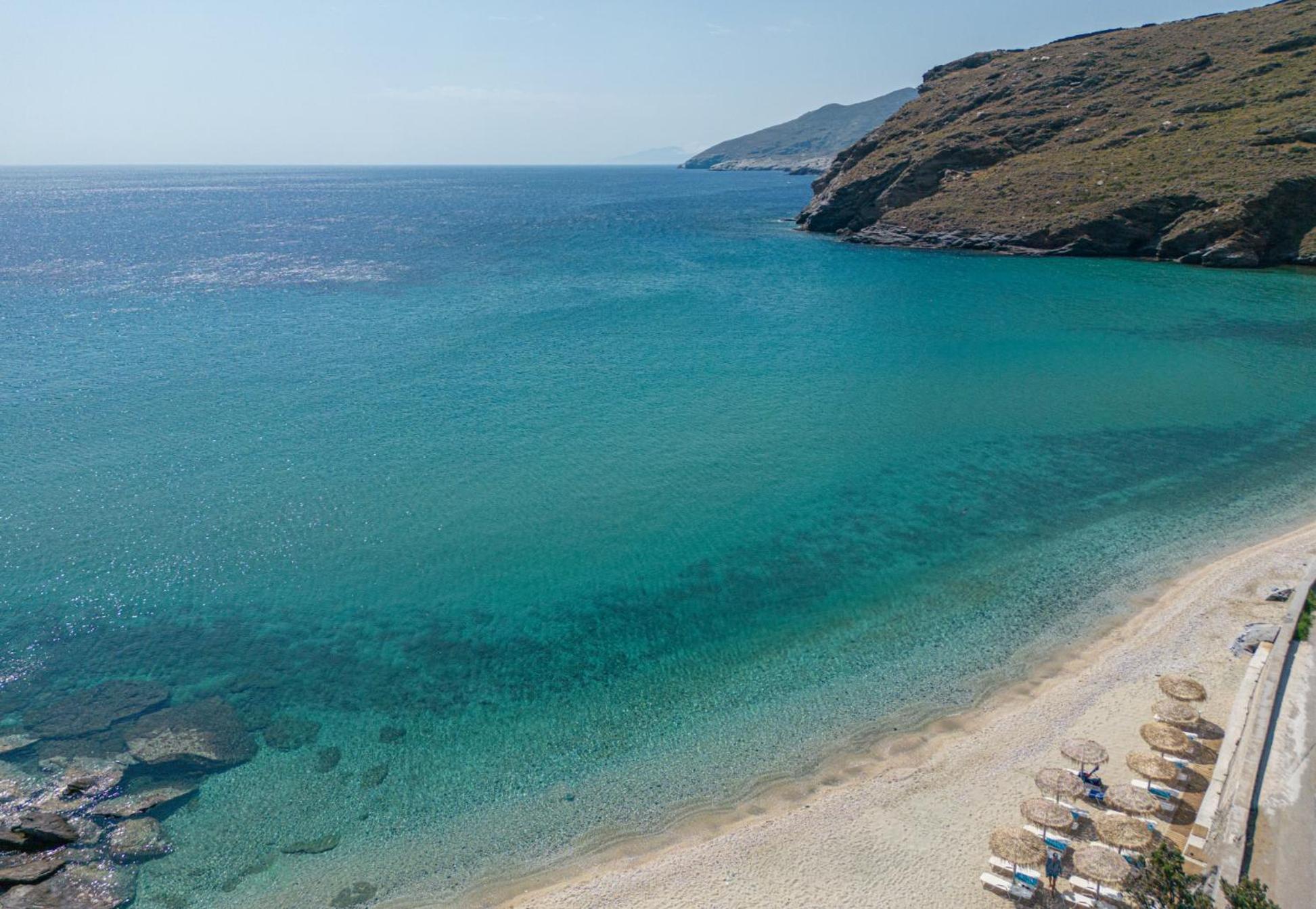 Micra Anglia Boutique Hotel & Spa Andros Town Exterior foto