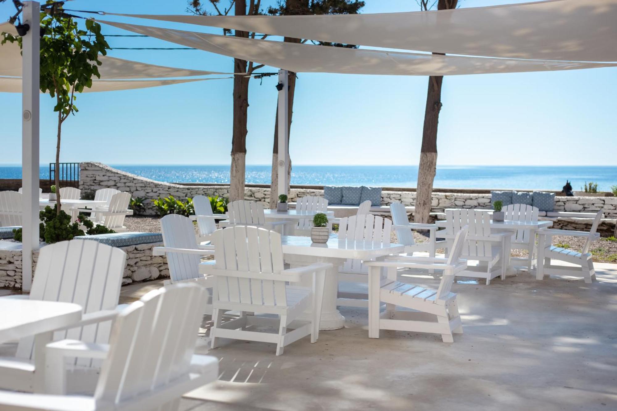 Micra Anglia Boutique Hotel & Spa Andros Town Exterior foto